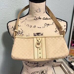 Vintage Liz Claiborne shoulder bag cream